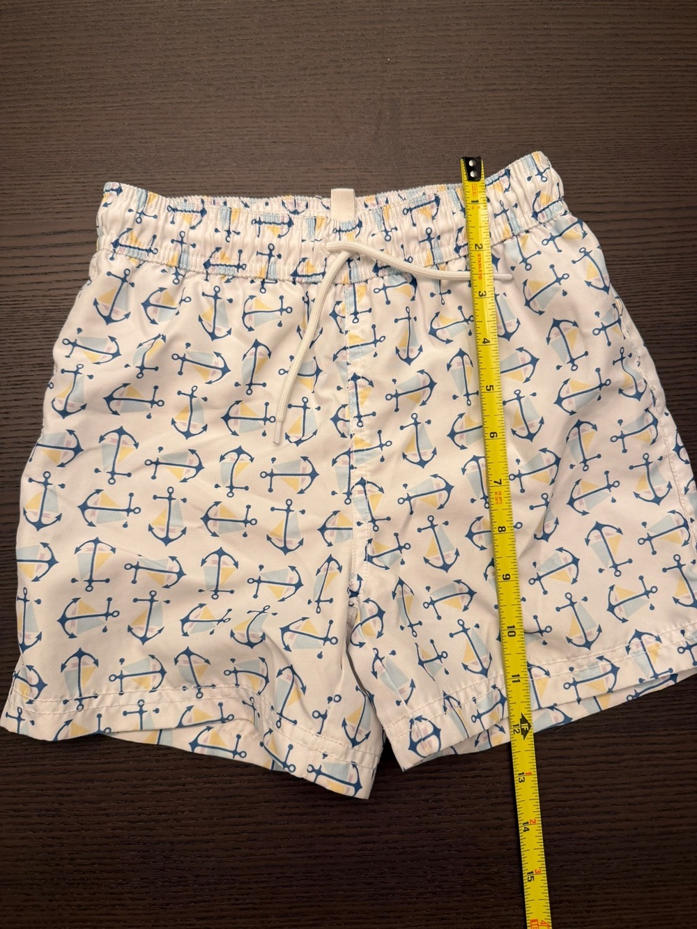 Janie and Jack size 6 anchor boys swimsuit